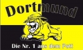 Dortmund Fahne 90x150 cm Nr.1 aus dem Pott (Bulldoge)