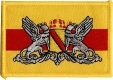 Gro�herzogtum Baden Aufn�her Patch ca. 5,5cm x 8 cm