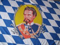 Bayern König Ludwig Flagge Fahne 90x150 cm NEU&OVP