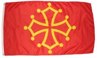 Midi Pyrenaen Fahne / Flagge 90x150 cm