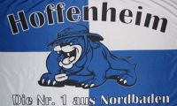 Hoffenheim Fahne 90x150 Die Nr.1 aus Nordbaden (Bulldogge)