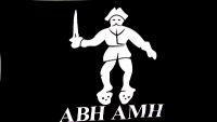 Piraten Fahne / Flagge ABH AMH 90x150 cm