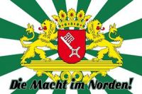 Bremen Fahne / Flagge 90x150 cm Die Macht im Norden Motiv 2