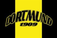 Dortmund Fahne / Flagge 90x150 cm 1909 3 Streifen