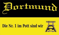 Dortmund Fahne / Flagge 90x150 cm Nr.1 im Pott
