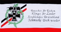 DR Rauschet Ihr Eichen Fahne / Flagge 90x150 cm