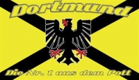 Dortmund Wappen Nr. 1 Fahne / Flagge 150x250 cm XXL