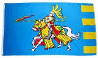 Blauer Ritter Fahne / Flagge 90x150 cm