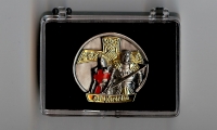 Templer Kreuzritter Pin (Geschenkbox 58x43x18mm)