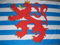 Luxemburg mit Wappen Fahne / Flagge 60x90 cm