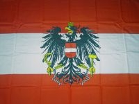 Österreich mit Adler Fahne / Flagge 60x90 cm