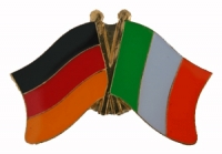 Deutschland/Italien Pin