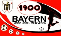 Bayern Fahne / Flagge 90x150 cm Meine Liebe Mein Verein