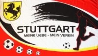Stuttgart Fahne / Flagge 90x150 cm Meine Liebe Mein Verein