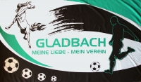 Gladbach Fahne / Flagge 90x150 cm Meine Liebe Mein Verein