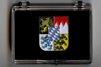 Bayern Wappen Pin Anstecknadel (Geschenkbox 58x43x18mm)