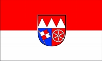 Unterfranken Fahne / Flagge 90x150 cm