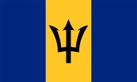 Barbados Fahne / Flagge 90x150 cm