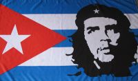 Kuba mit Che Guevara Fahne / Flagge 90x150 cm