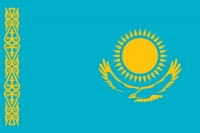 Kasachstan Fahne / Flagge 90x150 cm