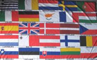 Europa 25 Länder Fahne / Flagge 90x150 cm