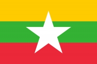 Myanmar Fahne / Flagge 90x150 cm