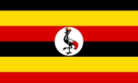 Uganda Fahne / Flagge 90x150 cm