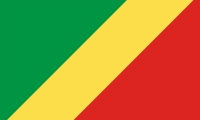 Rep. Kongo Fahne / Flagge 90x150 cm