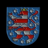 Thüringen Wappen Pin Anstecknadel 25x20 mm
