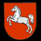 Niedersachsen Wappen Pin Anstecknadel 25x20 mm