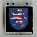 Hessen Wappen Pin Anstecknadel (Geschenkbox 40x40x18mm)