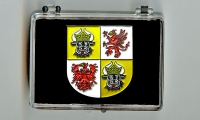 Meck Pomm Wappen Pin Anstecknadel (Geschenkbox 58x43x18mm)