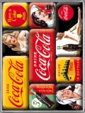 Coca-Cola - Yellow Mix Magnet Set (9 Teilig)