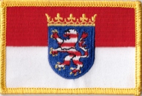 Hessen Aufnher Patch ca. 5,5cm x 8 cm