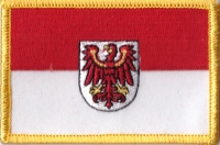Brandenburg Aufnäher Patch ca. 5,5cm x 8 cm