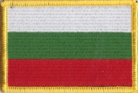 Bulgarien Aufnäher Patch ca. 5,5cm x 8 cm