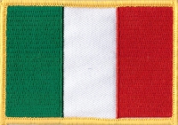 Italien Aufnäher Patch ca. 5,5cm x 8 cm