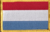 Luxemburg Aufnher Patch ca. 5,5cm x 8 cm