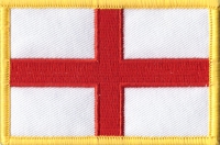 England Aufnäher Patch ca. 5,5cm x 8 cm
