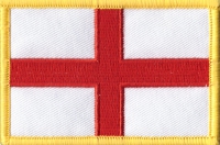 England Aufnher Patch ca. 5,5cm x 8 cm