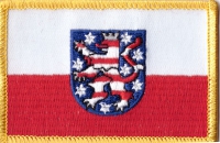 Thringen Aufnher Patch ca. 5,5cm x 8 cm