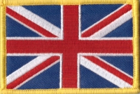 Grobritannien Aufnher Patch ca. 5,5cm x 8 cm