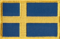 Schweden Aufnäher Patch ca. 5,5cm x 8 cm