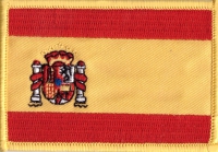 Spanien Aufnäher Patch ca. 5,5cm x 8 cm