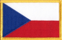 Tschechien Aufnher Patch ca. 5,5cm x 8 cm