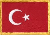 Türkei Aufnäher Patch ca. 5,5cm x 8 cm