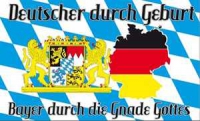 Bayerische Flagge, Hiss-Fahne 90x150cm