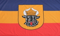 Alt Mecklenburg (Ochsenkopf) Fahne / Flagge 90x150 cm