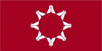 Oglala Sioux Fahne / Flagge 90x150 cm