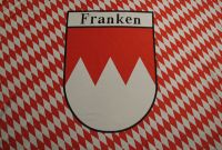 Franken Fahne / Flagge kariert  90x150 cm